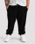 Motley Denim Berlin Sweatpants Black - Tepláky & teplákové kraťasy - Tepláky & Teplákové kraťasy - 2XL-12XL