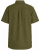 Motley Denim Zagreb Košeľa s krátkym rukávom Tmavé khaki - Košele - Košele 2XL-10XL