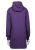 Nora Mikken KRISTINA Long Hoodie Purple - Mikiny & mikiny bez kapucne - 