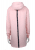 Nora Mikken KADRI WHITE Long Hoodie Pink - DÁMSKE OBLEČENIE XS-XXL - 