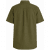 Motley Denim Zagreb Košeľa s krátkym rukávom Tmavé khaki - Košele - Košele 2XL-10XL