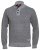 D555 Zane Sweater Grey - Mikiny & mikiny bez kapucne - Mikiny & Mikiny s Kapucňou 2XL-12XL