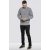 D555 Zane Sweater Grey - Mikiny & mikiny bez kapucne - Mikiny & Mikiny s Kapucňou 2XL-12XL