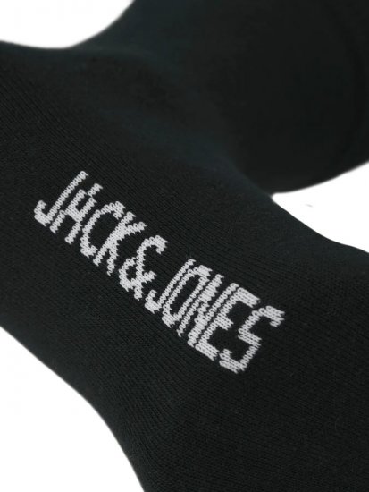 Jack & Jones Rafael Ponožky Čierna 3-pack - Spodná bielizeň - Spodné Prádlo 2XL-8XL