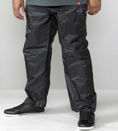 D555 Elba "Packaway" Rain Pants Black - Športové oblečenie - Sportovní Oblečení 2XL-10XL