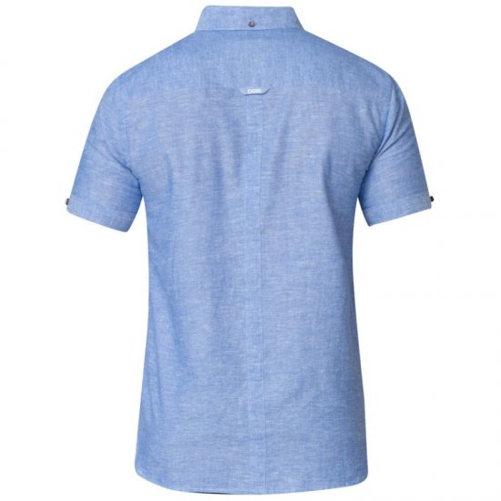 D555 Eric Linen Short Sleeve Shirt - Košele - Košele 2XL-10XL