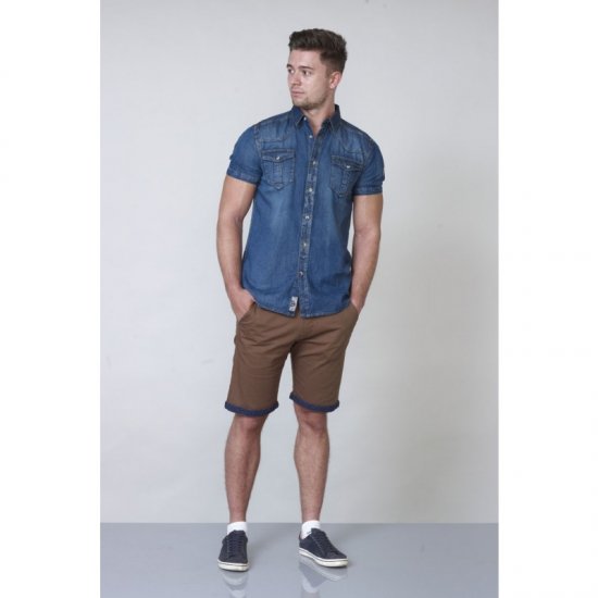 D555 Mike Denim Shirt - Košele - Košele 2XL-10XL