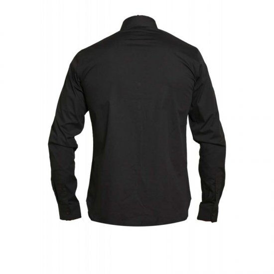 D555 Michael Couture Stretch Shirt Black - Košele - Košele 2XL-10XL