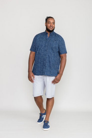 D555 FINDON Print Shirt - Košele - Košele 2XL-10XL
