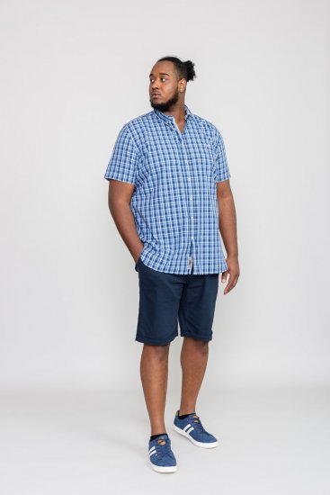 D555 CANFORD Shirt With Pocket - Košele - Košele 2XL-10XL