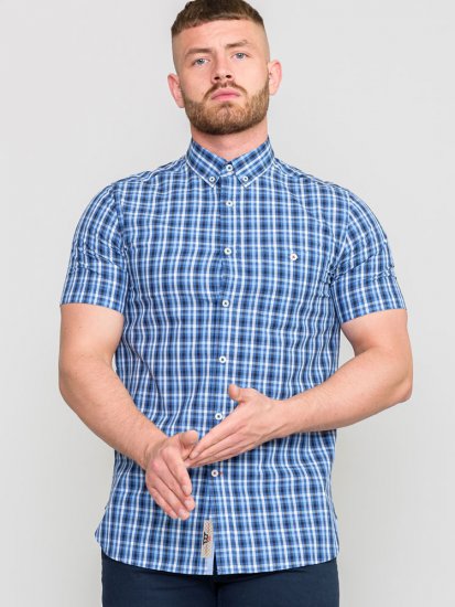 D555 CANFORD Shirt With Pocket - Košele - Košele 2XL-10XL