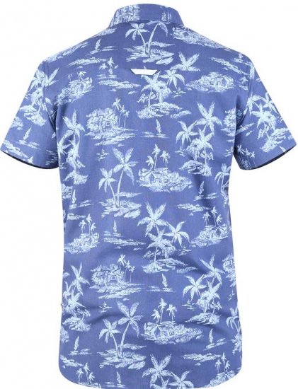 D555 WHITSBURY Hawaiian Print Shirt - Košele - Košele 2XL-10XL