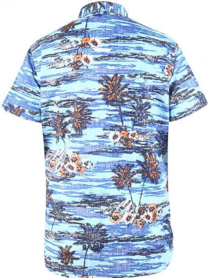 D555 CHARFORD Hawaiian Reverse Printed Shirt - Košele - Košele 2XL-10XL