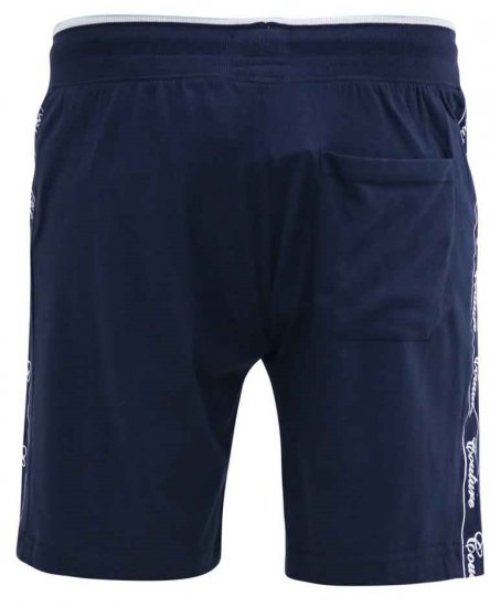 D555 Brantham Couture Elasticated Waistband Shorts Navy - Tepláky & teplákové kraťasy - Tepláky & Teplákové kraťasy - 2XL-12XL