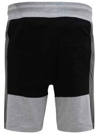 D555 Kirton Couture Elasticated Waistband Shorts Black/Charcoal - Tepláky & teplákové kraťasy - Tepláky & Teplákové kraťasy - 2XL-12XL