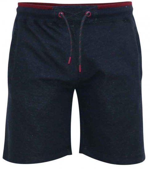 D555 Tunstall Elasticated Waist Sweatshorts Denim - Tepláky & teplákové kraťasy - Tepláky & Teplákové kraťasy - 2XL-12XL