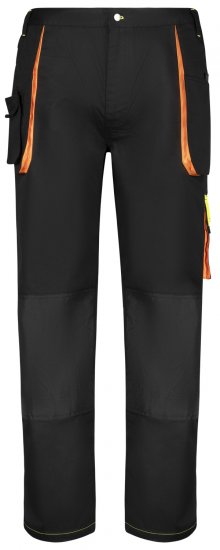 Adamo 109110 Pracovné Nohavice Čierne - Pracovné odevy - Pracovné Odevy 3XL-6XL