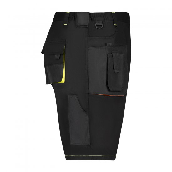 Adamo 109120 Pracovné Šortky Čierne - Pracovné odevy - Pracovné Odevy 3XL-6XL