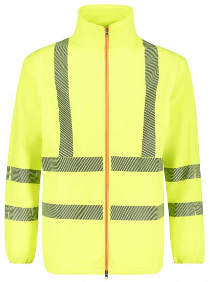 Adamo 109131 Výstražná Softshellová Bunda Žltá - Pracovné odevy - Pracovné Odevy 3XL-6XL