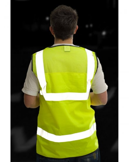 Leo Velator Mesh Back Waistcoat Hi-Vis Yellow - Pracovné odevy - Pracovné Odevy 3XL-6XL