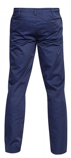 D555 Basilio Pants with elasticated waist Navy - Džínsy & nohavice - Džínsy a Nohavice - W40-W70