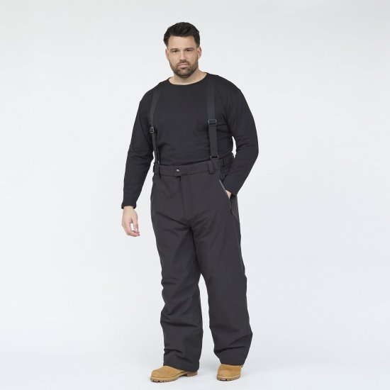 North Latitude Ski pant Black - Lyžiarske oblečenie - Zimné oblečenie pre veľké veľkosti