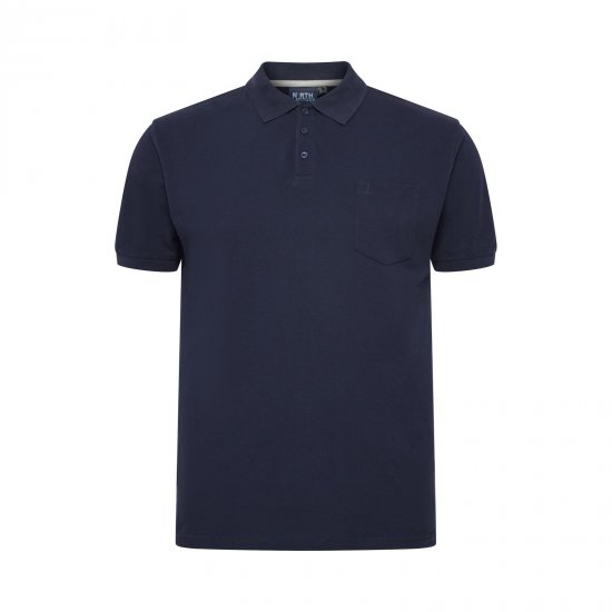 North Latitude Polo Navy Blue - Polokošele - Polokošele 2XL-8XL