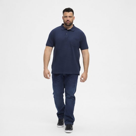 North Latitude Polo Navy Blue - Polokošele - Polokošele 2XL-8XL