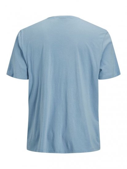 Jack & Jones JJMOON T-shirt Faded Denim - Tričká - Nadrozmerné tričká - 2XL-14XL
