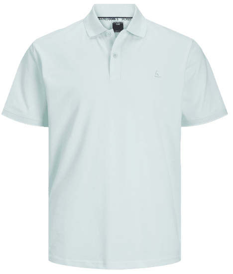 Jack & Jones JCOHASS LOGO Polo Soothing Sea - Polokošele - Polokošele 2XL-8XL