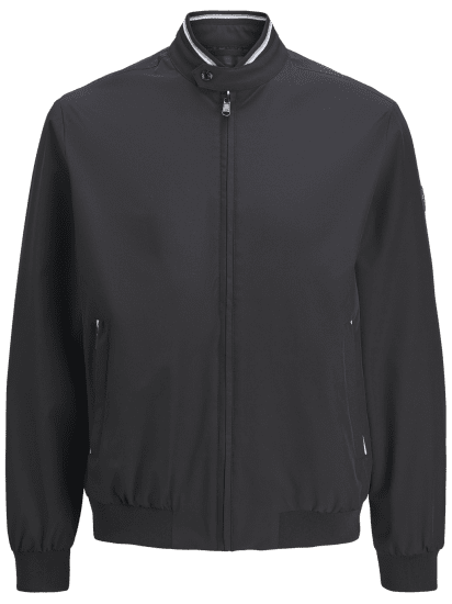 Jack & Jones Brook Bomber Black - Bundy - Bundy Nadmerné Veľkosti 2XL-8XL