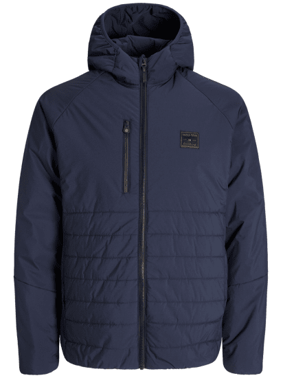 Jack & Jones Finn Hybrid Jacket Sky Captain - Bundy - Bundy Nadmerné Veľkosti 2XL-8XL