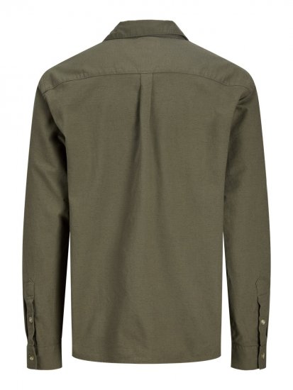 Jack & Jones Tristan Overshirt khaki - Košele - Košele 2XL-10XL