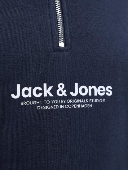 Jack & Jones Vesterbro tepláková súprava námornícka modrá - Mikiny & mikiny bez kapucne - Mikiny & Mikiny s Kapucňou 2XL-12XL