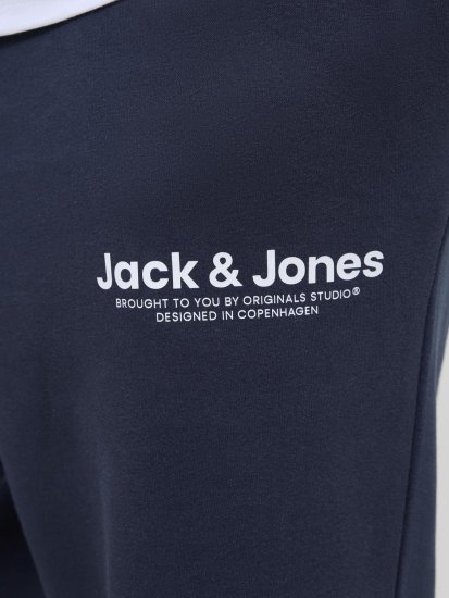Jack & Jones Vesterbro tepláková súprava námornícka modrá - Mikiny & mikiny bez kapucne - Mikiny & Mikiny s Kapucňou 2XL-12XL