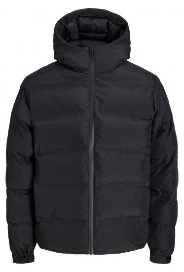 Jack & Jones Sage Prešívaná bunda Čierna - Bundy - Bundy Nadmerné Veľkosti 2XL-8XL