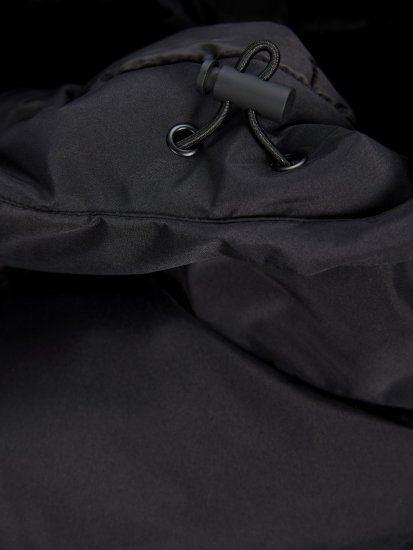 Jack & Jones Sage Prešívaná bunda Čierna - Bundy - Bundy Nadmerné Veľkosti 2XL-8XL