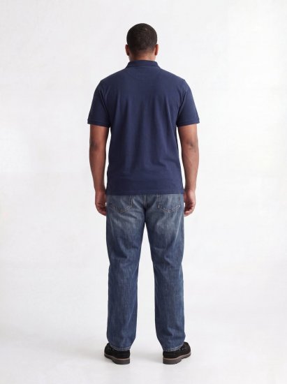 Jack & Jones Rush polokošeľa 2 ks čierna/námornícka modrá - Polokošele - Polokošele 2XL-8XL