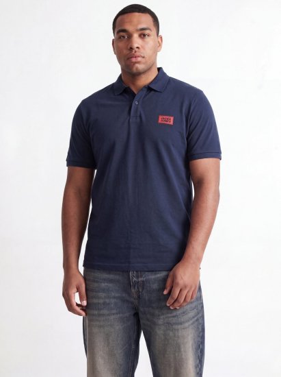 Jack & Jones Rush polokošeľa 2 ks čierna/námornícka modrá - Polokošele - Polokošele 2XL-8XL