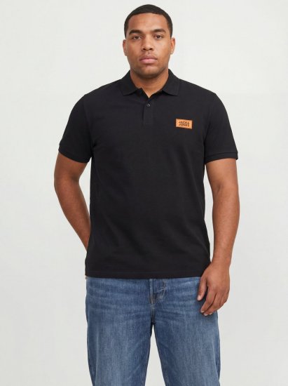 Jack & Jones Rush polokošeľa 2 ks čierna/námornícka modrá - Polokošele - Polokošele 2XL-8XL
