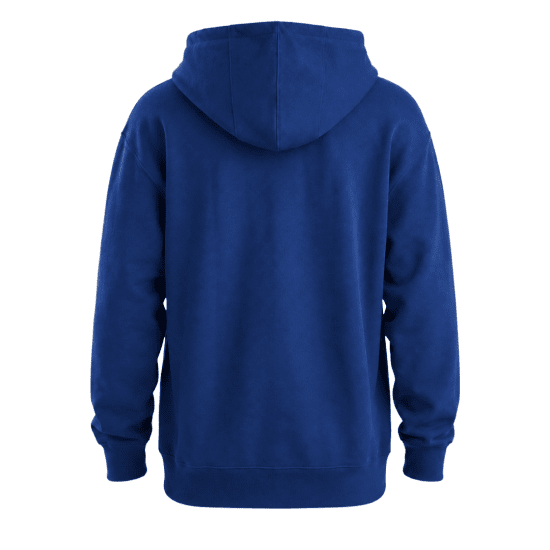 Motley Denim Copenhagen Hoodie Royal Blue - Mikiny & mikiny bez kapucne - Mikiny & Mikiny s Kapucňou 2XL-12XL