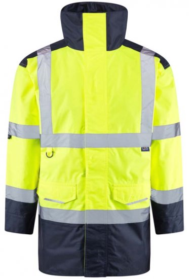 Leo Tawstock Warm Quilted Anorak Hi-Vis Yellow/Navy - Pracovné odevy - Pracovné Odevy 3XL-6XL