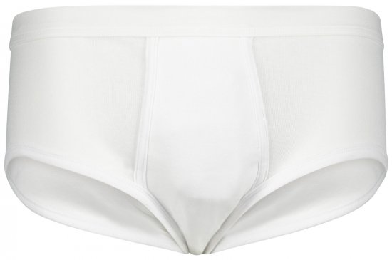 Adamo Royal Fine Ribbed Briefs White - Spodná bielizeň - Spodné Prádlo 2XL-8XL