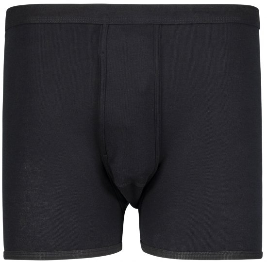 Adamo Royal Ribbed Boxer shorts Black - Spodná bielizeň - Spodné Prádlo 2XL-8XL
