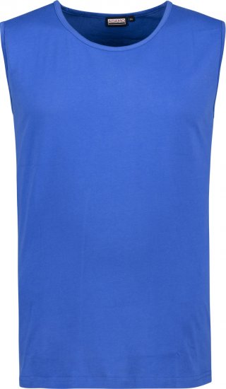 Adamo Rod Comfort Fit Tank Top Royal Blue - Tričká - Nadrozmerné tričká - 2XL-14XL