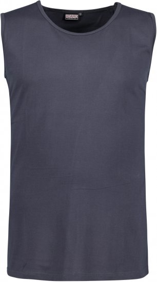 Adamo Rod Comfort Fit Tank Top Charcoal - Tričká - Nadrozmerné tričká - 2XL-14XL