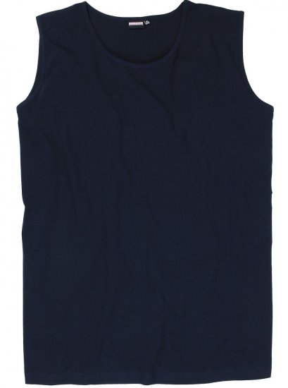 Adamo Rod Comfort Fit Tank Top Navy - Tričká - Nadrozmerné tričká - 2XL-14XL