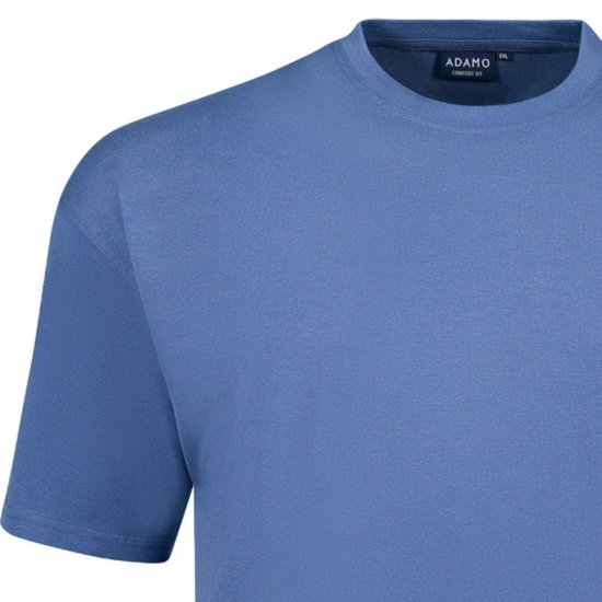 Adamo 129420 Tričko 2 ks Denimová modrá - Tričká - Nadrozmerné tričká - 2XL-14XL