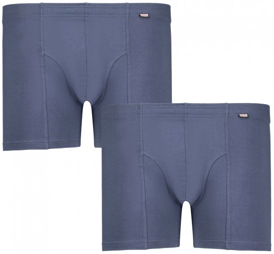 Adamo Jack Boxer shorts 2-pack Denim Blue - Spodná bielizeň - Spodné Prádlo 2XL-8XL