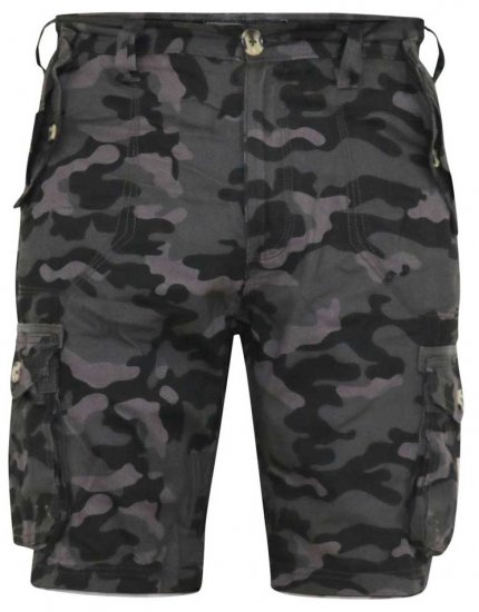 D555 ZAVIER Camo Cotton Cargo Shorts - Šortky - Šortky W40-W60